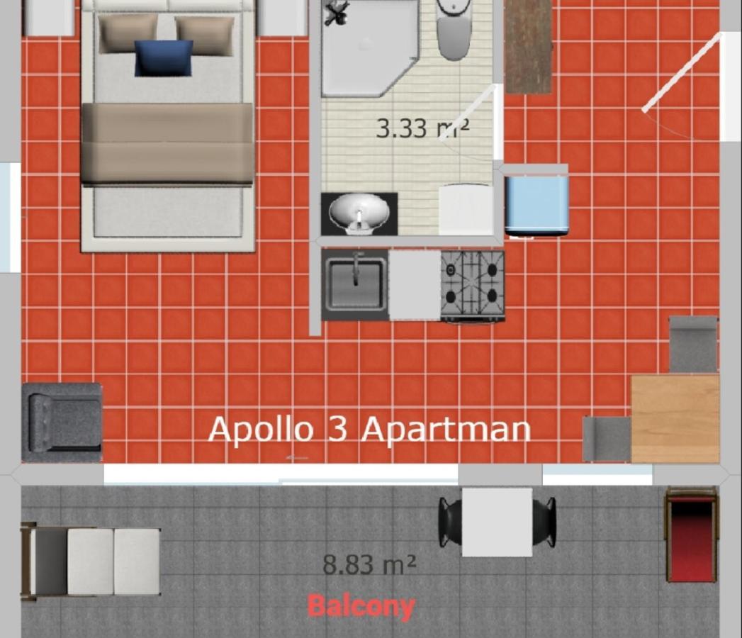 Apartmani Apollo - דרזניצה מראה חיצוני תמונה