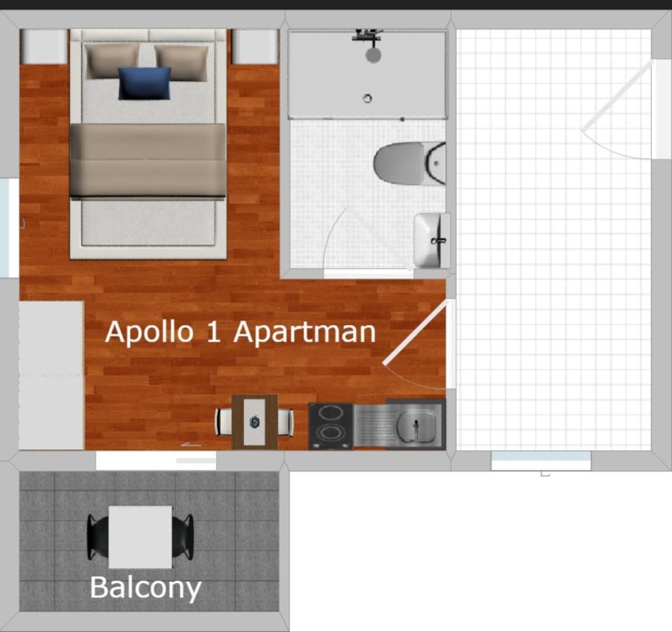 Apartmani Apollo - דרזניצה מראה חיצוני תמונה